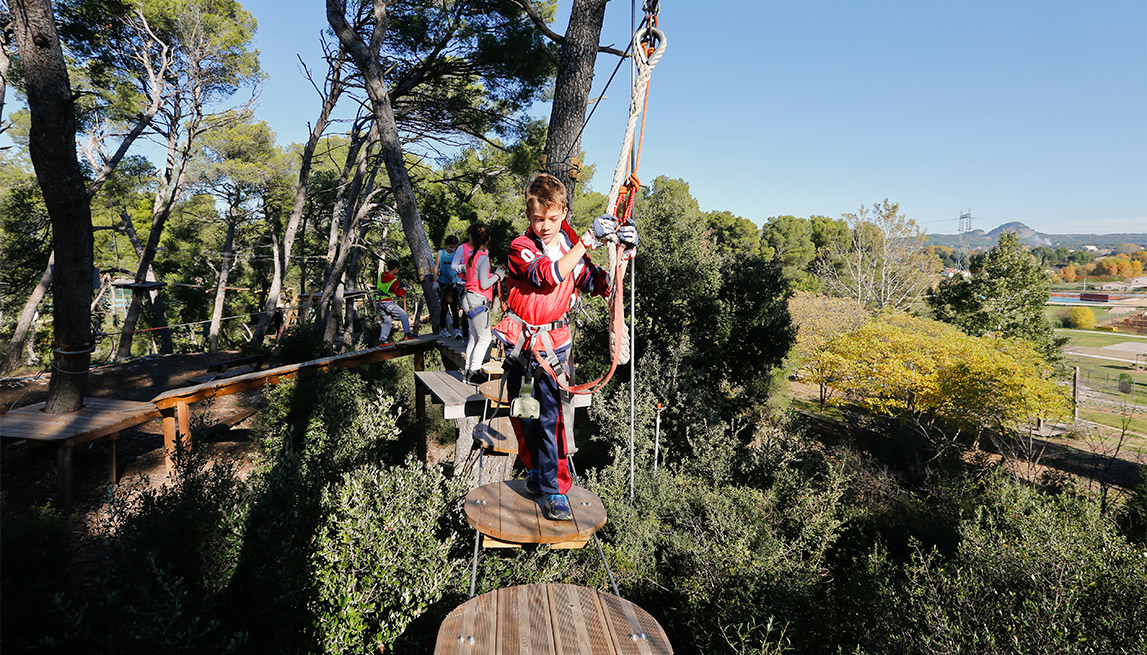 Stage La Pignata - Bouc Bel air, Accrobranche